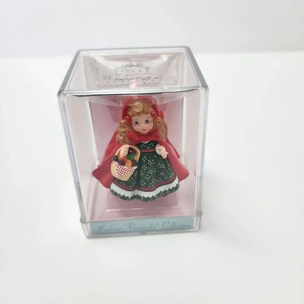 Hallmarks Madamme Alexander's Merry Miniatures Little Red Riding Hood Doll